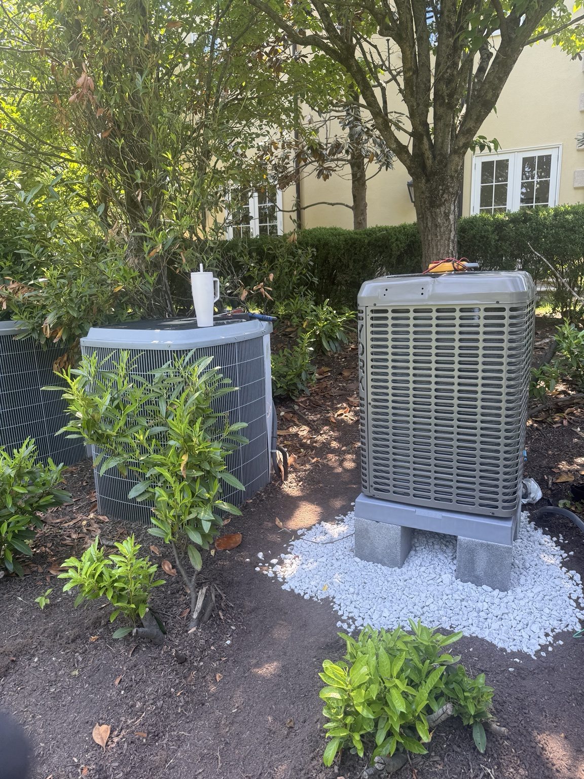 Outdoor HVAC Installation