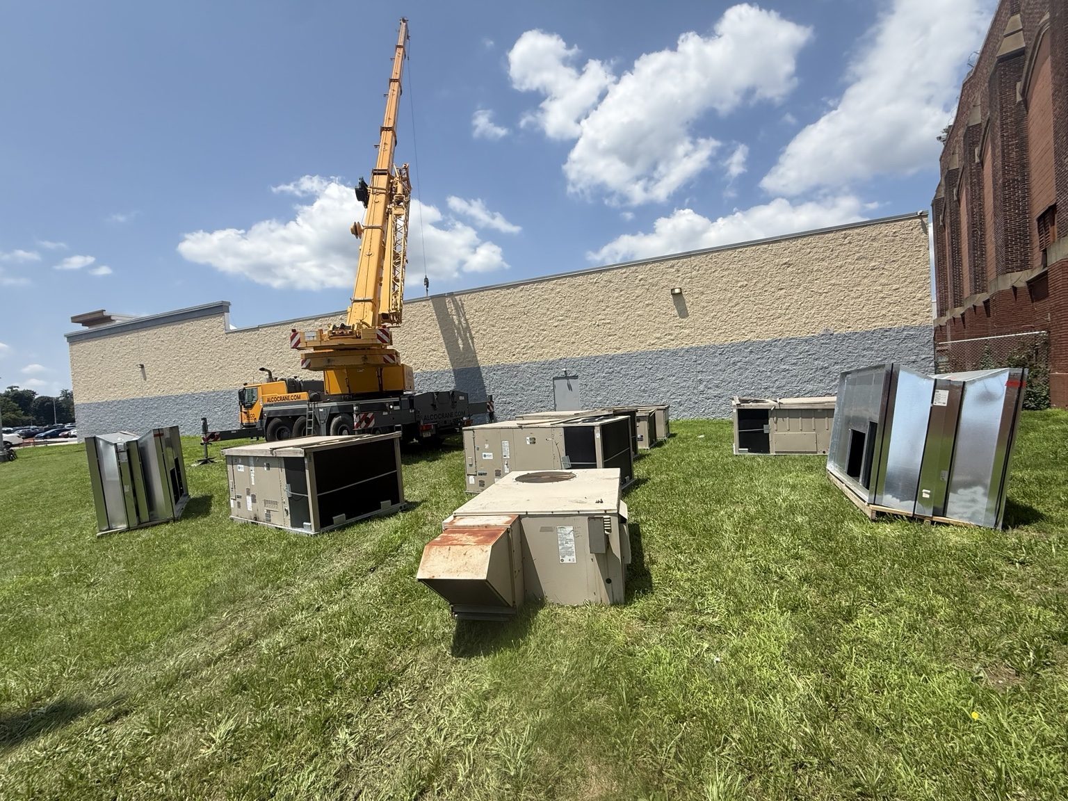 Commercial HVAC project